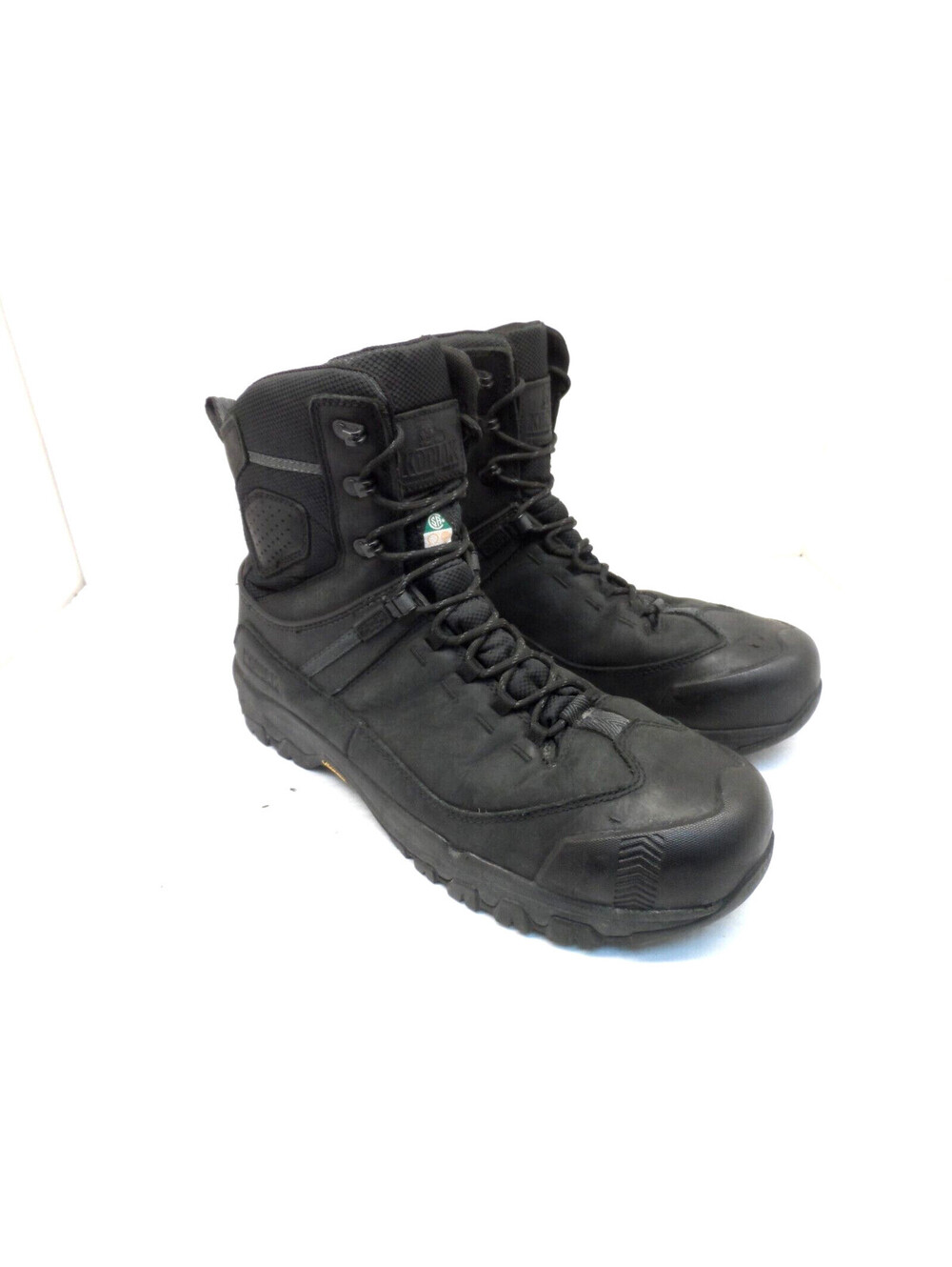 Kodiak Men's 8" Quest Bound Comp. Toe WP Work Boots KD0A4THHBLK Black Size 12W